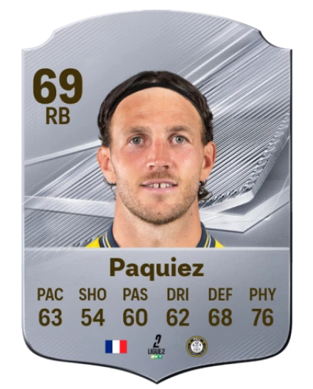 Paquiez 69 Common RB FC 26 card