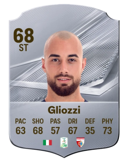 Gliozzi 68 Common ST FC 26 card