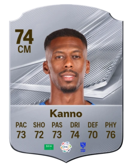 Kanno 74 Silver CM FC 27 card