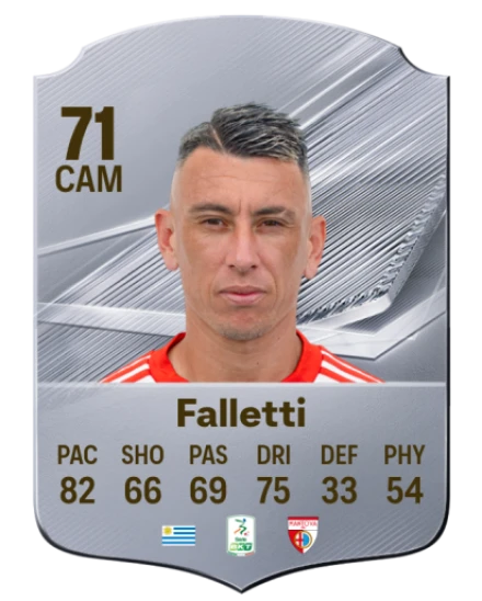 Falletti 71 Rare CAM FC 26 card