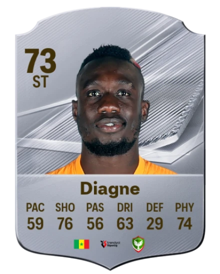 Diagne 73 Common ST FC 26 card