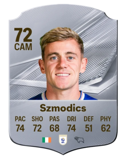 Szmodics 72 Common CAM FC 26 card