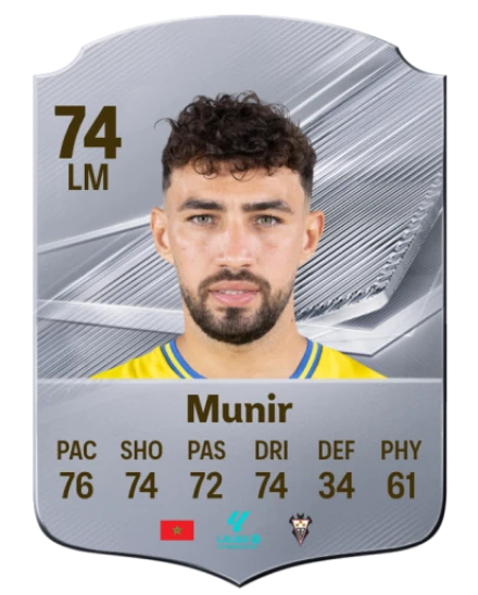 Munir 74 Common LM FC 26 card