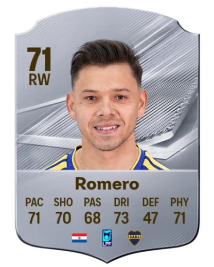 Romero 71 Common RW FC 26 card