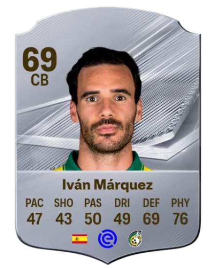 Iván Márquez 69 Common CB FC 26 card