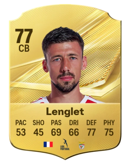 Lenglet 77 Common CB FC 26 card