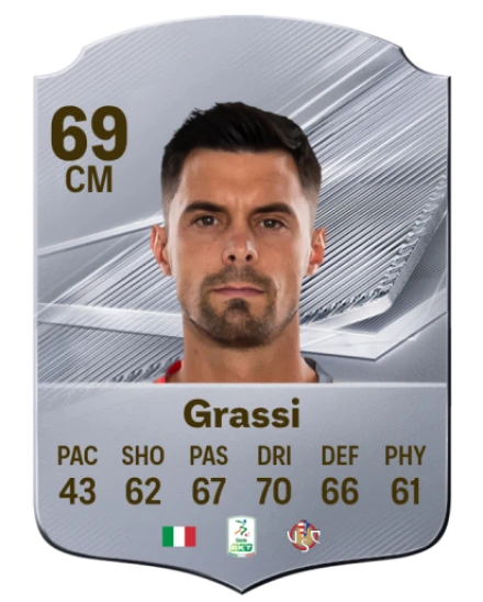 Grassi 69 Common CM FC 26 card
