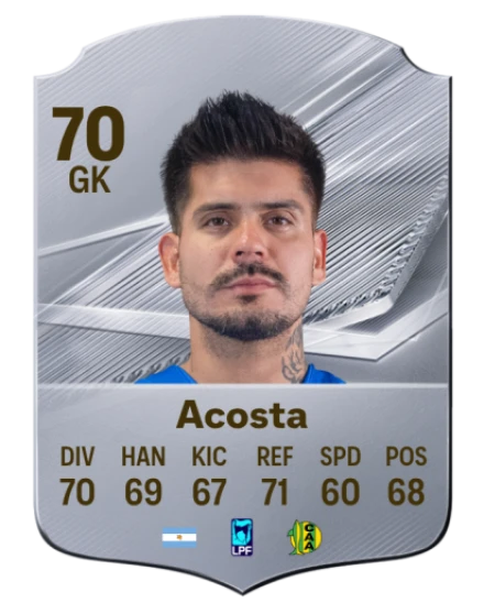 Acosta 70 Common GK FC 26 card