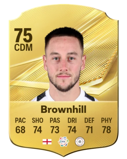 Brownhill 75 Common CDM FC 26 card