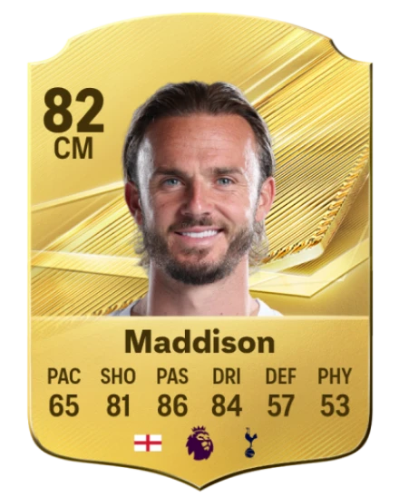 Maddison 82 Common CM FC 26 card