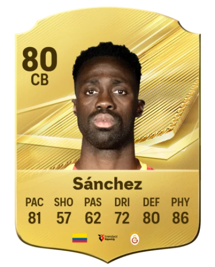 Sánchez 80 Common CB FC 26 card