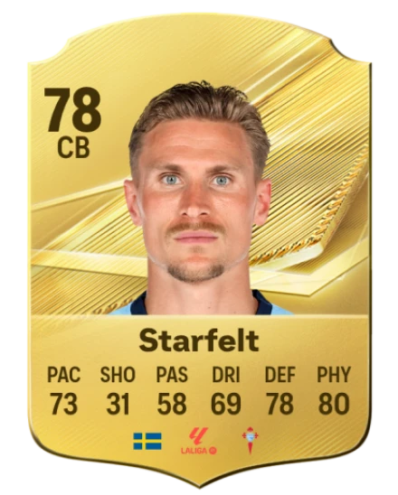 Starfelt 78 Common CB FC 26 card