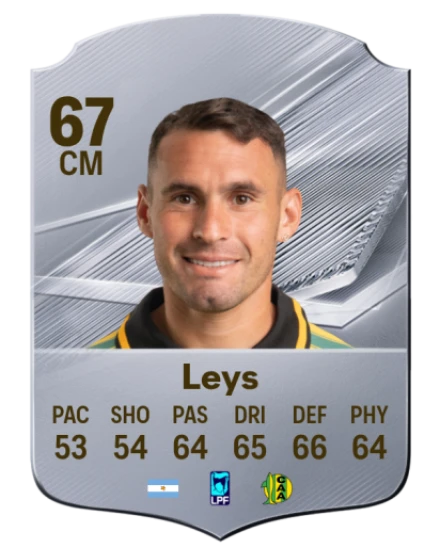 Leys 67 Silver CM FC 27 card