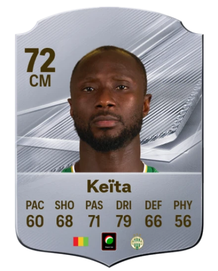 Keïta 72 Common CM FC 26 card