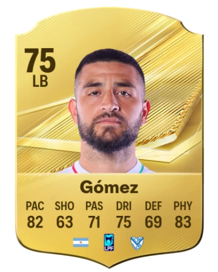 Gómez 75 Common LB FC 26 card