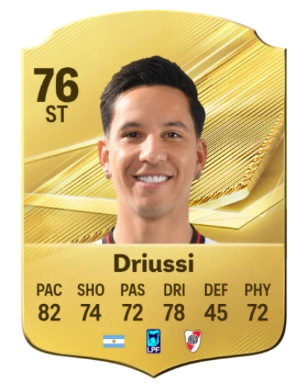 Driussi 76 Common ST FC 26 card