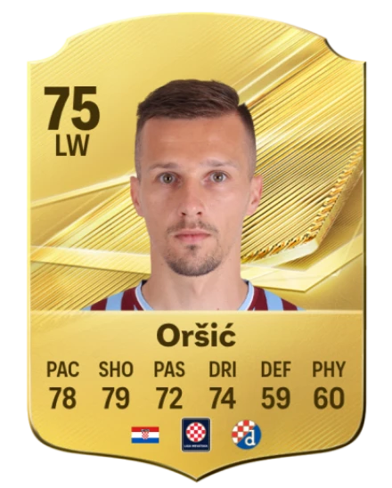 Oršić 75 Common LW FC 26 card