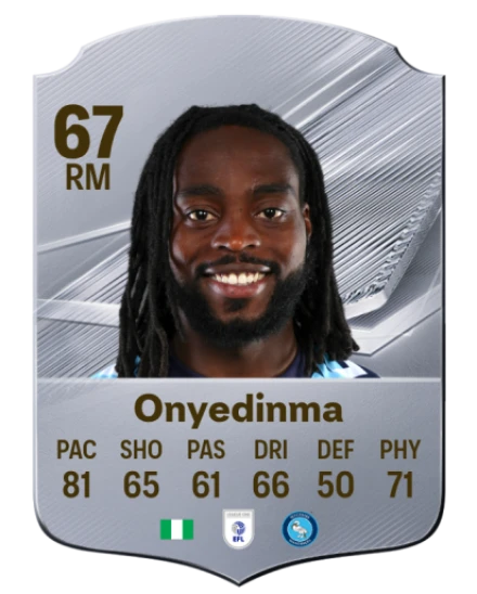 Onyedinma 67 Common RM FC 26 card