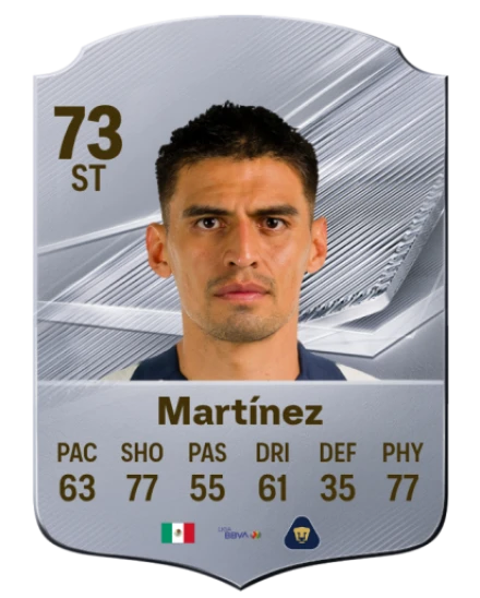 Martínez 73 Common ST FC 26 card