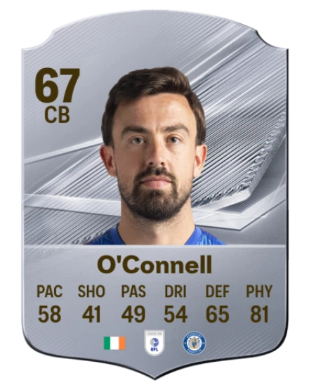 O'Connell 67 Common CB FC 26 card