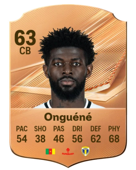 Onguéné 63 Rare CB FC 26 card