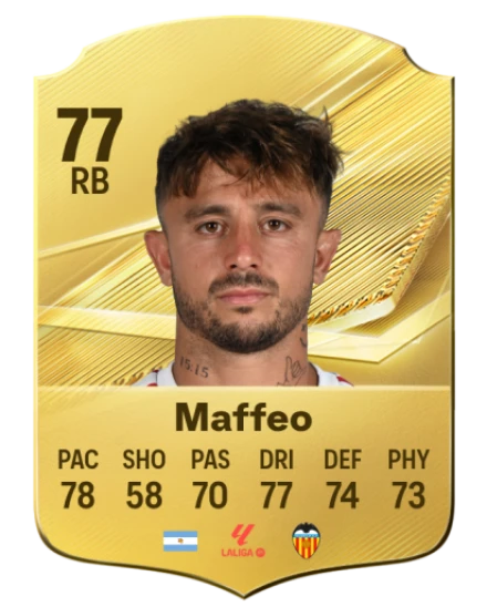 Maffeo 77 Common RB FC 26 card