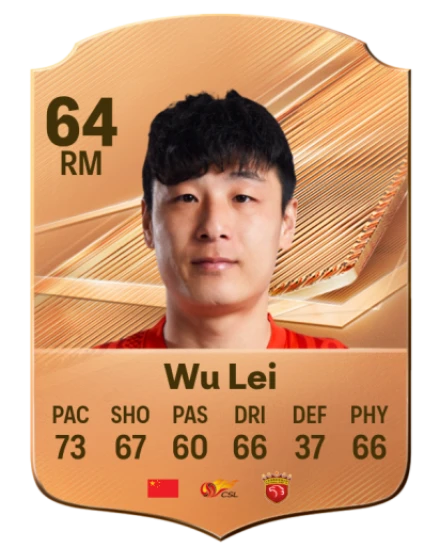 Wu Lei 64 Common RM FC 26 card