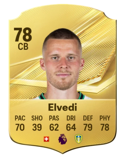 Elvedi 78 Common CB FC 26 card
