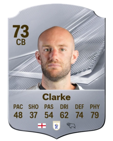 Clarke 73 Common CB FC 26 card