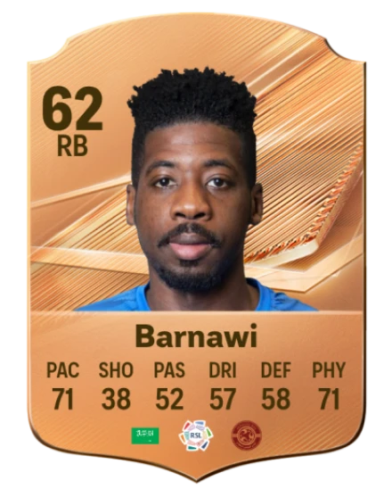 Barnawi 62 Common RB FC 26 card