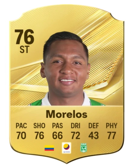 Morelos 76 Common ST FC 26 card