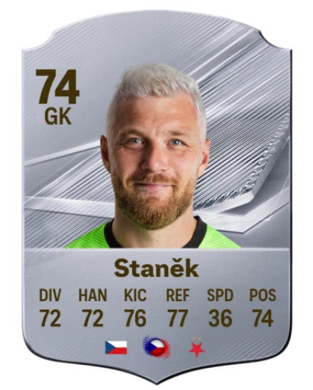 Staněk 74 Common GK FC 26 card