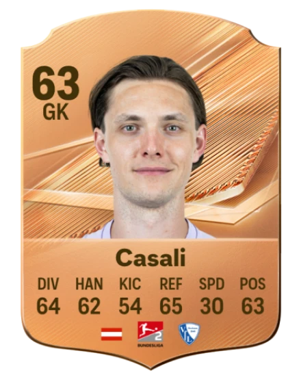 Casali 63 Bronze GK FC 27 card