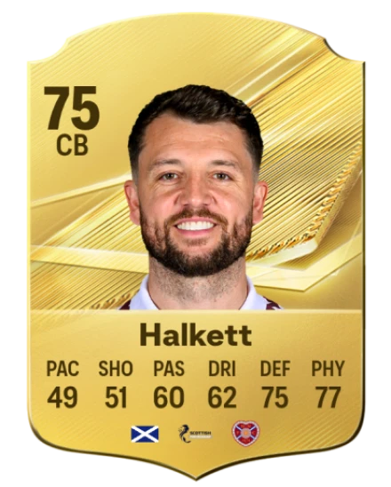 Halkett 75 Common CB FC 26 card