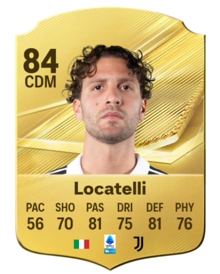 Locatelli 84 Common CDM FC 26 card