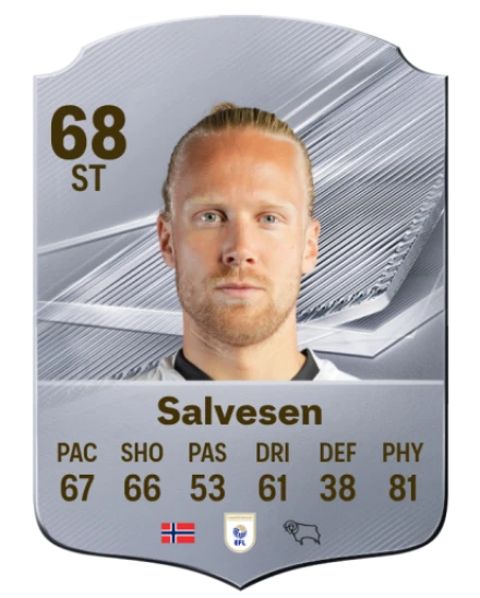 Salvesen 68 Silver ST FC 27 card