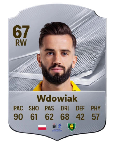 Wdowiak 67 Common RW FC 26 card