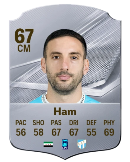 Ham 67 Common CM FC 26 card