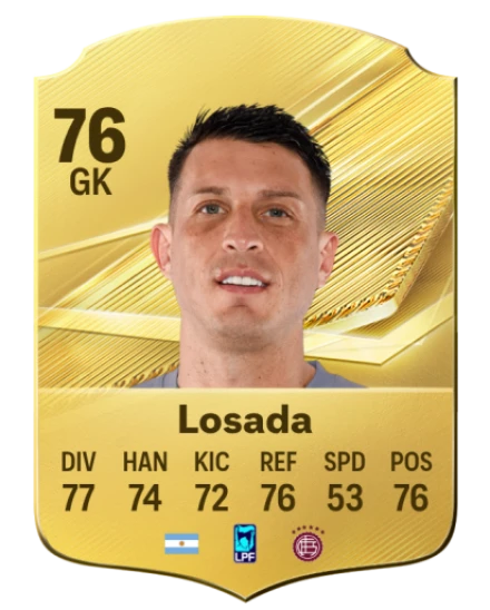 Losada 76 Common GK FC 26 card