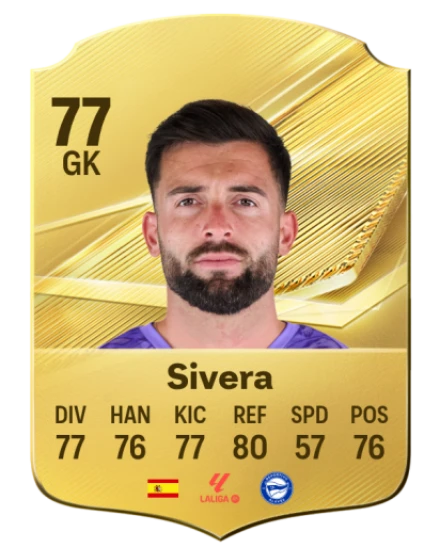 Sivera 77 Common GK FC 26 card