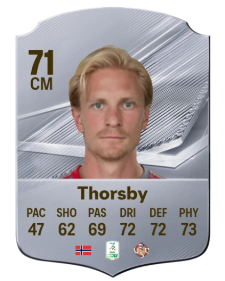 Thorsby 71 Common CM FC 26 card