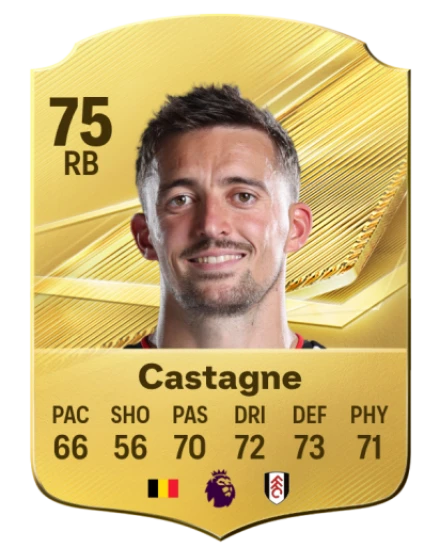 Castagne 75 Common RB FC 26 card