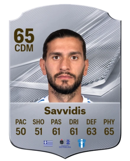Savvidis 65 Common CDM FC 26 card