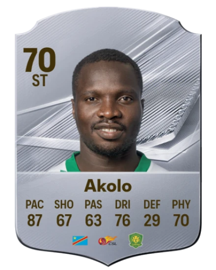 Akolo 70 Common ST FC 26 card