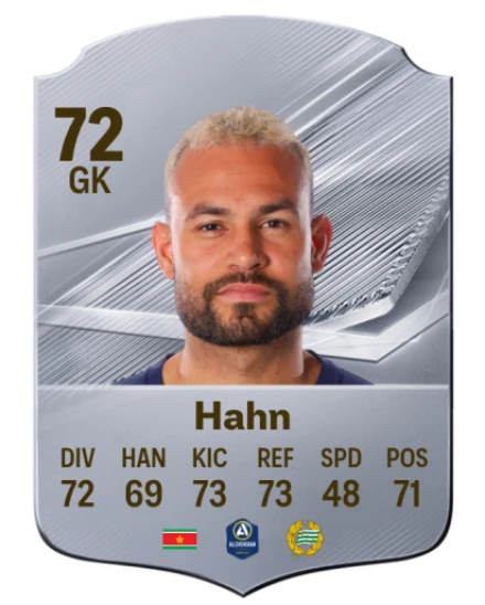Hahn 72 Common GK FC 26 card