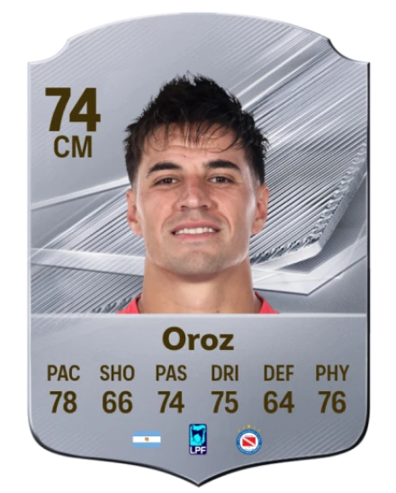 Oroz 74 Common CM FC 26 card