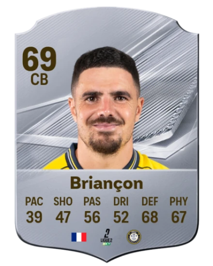 Briançon 69 Common CB FC 26 card