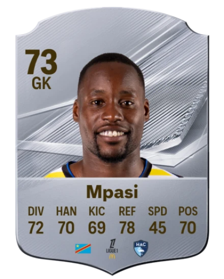 Mpasi 73 Common GK FC 26 card