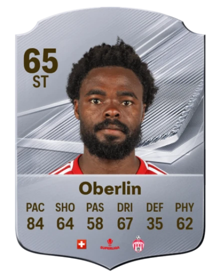 Oberlin 65 Common ST FC 26 card
