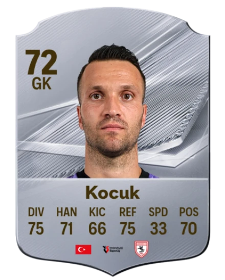 Kocuk 72 Common GK FC 26 card